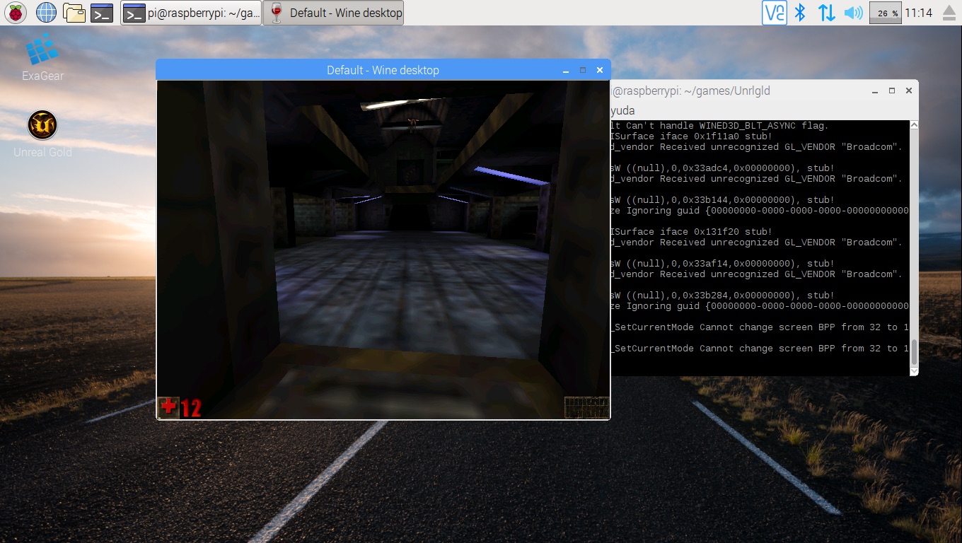 OMG! I can play Unreal on the Pi!